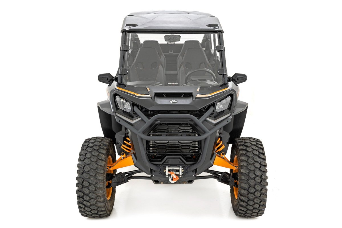 Can-Am Commander 1000R XT Full Windshield - Rough Country - Scratch Resistant - '21-'23